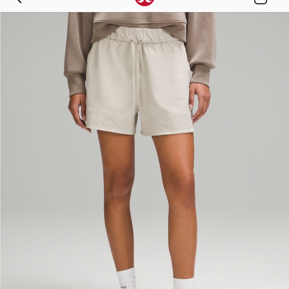 Lululemon High-Wasted Woven Shorts